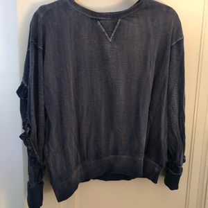 Darling blue heathered sweater